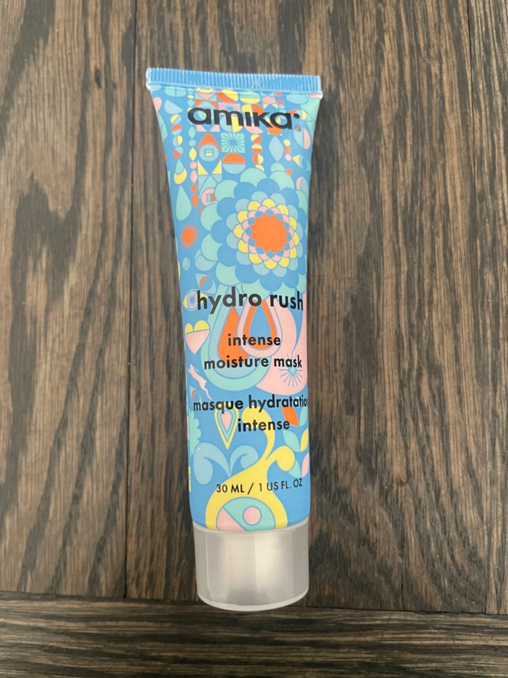 amika Hydro Rush Intense Moisture Mask - 1 oz New